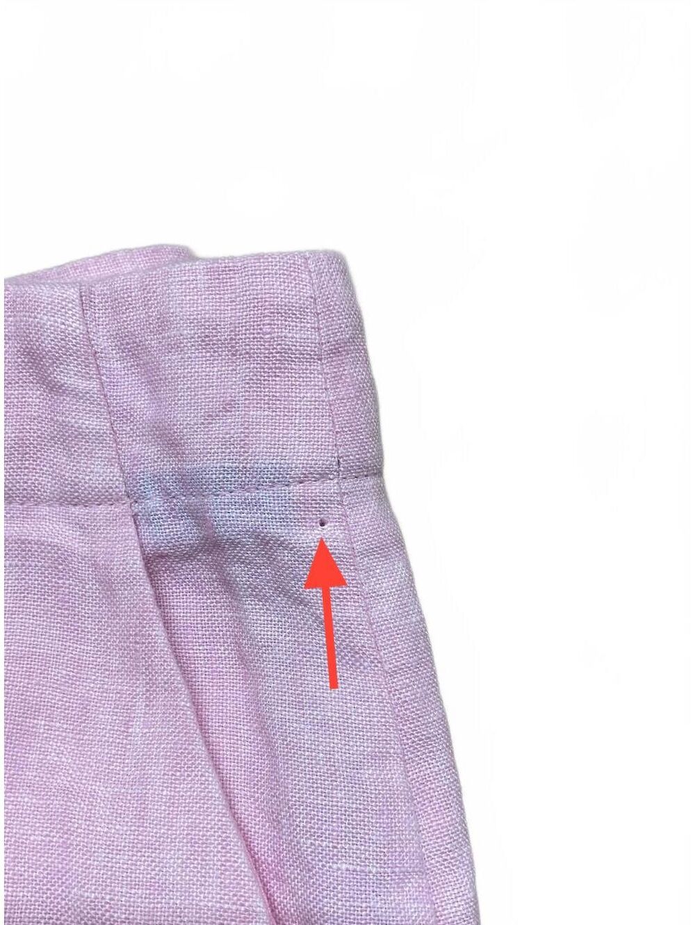 Boden Pink Linen Wide Leg Pants UK 16 / US 12L - Picture 8 of 9